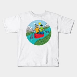 Canoeing Kids T-Shirt